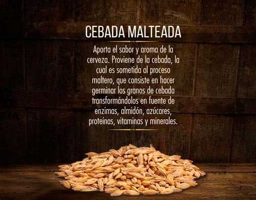 cebada malteada