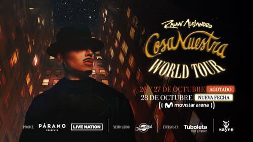 Rauw Alejandro – Cosa Nuestra World Tour (Tercera Fecha)